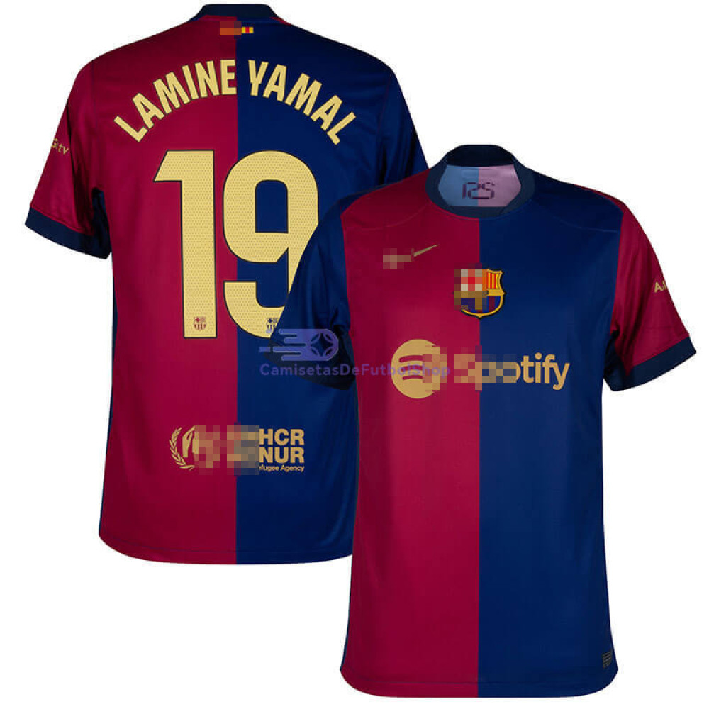 Camiseta Lamine Yamal 19 Barcelona 2024/2025 1ª Equipación