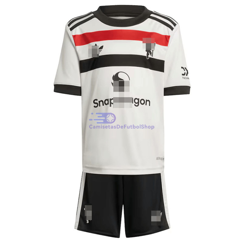 Camiseta Manchester United 2024/2025 3ª Equipación Niño Kit