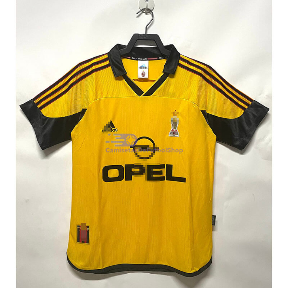 Camiseta AC Milan 1999/00 4ª Equipación Retro