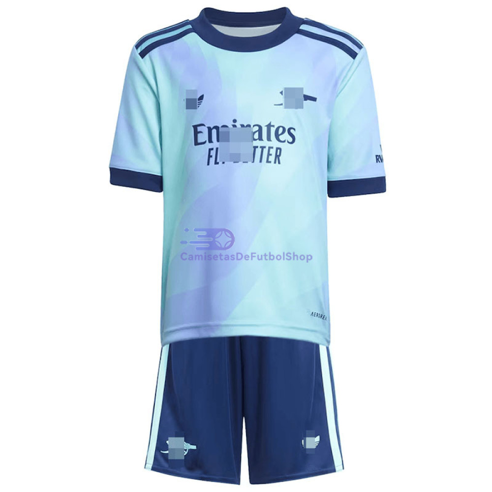 Camiseta Arsenal 2024/2025 3ª Equipación Niño Kit 