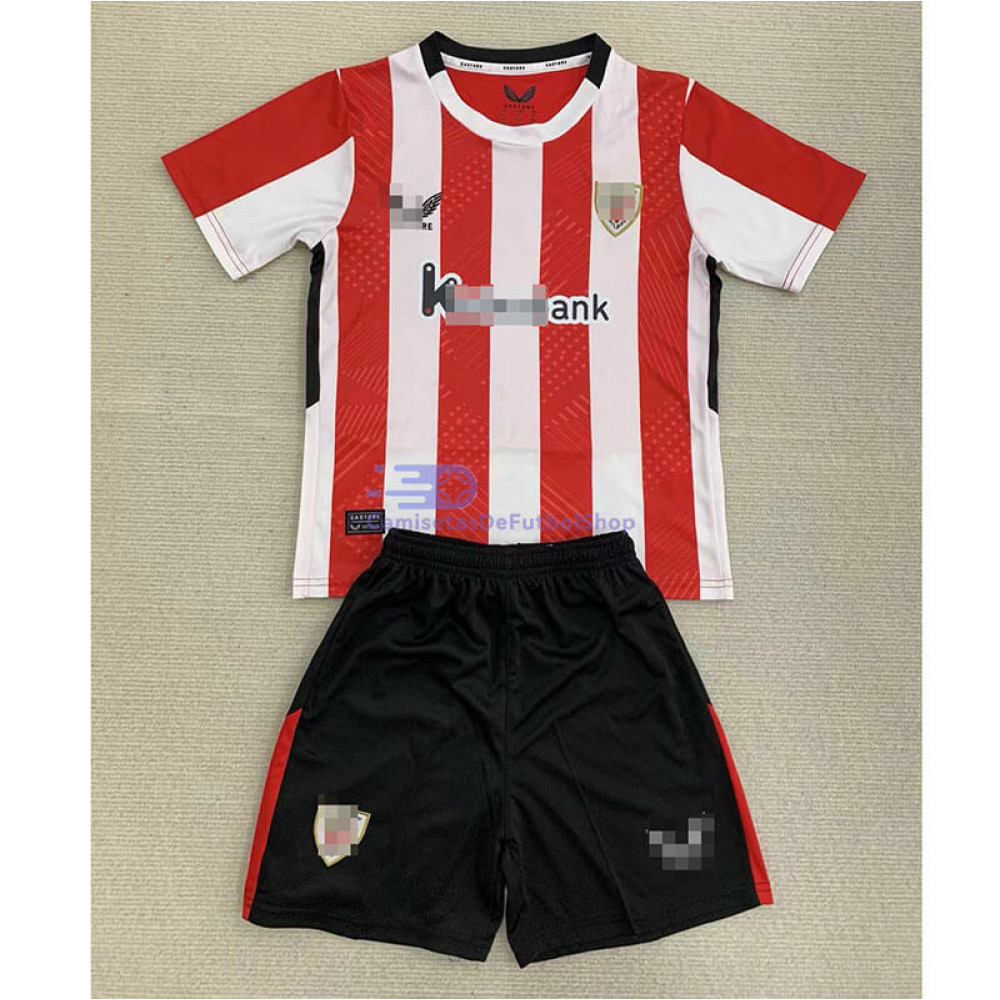 Camiseta Athletic De Bilbao 2024/2025 1ª Equipación Niño Kit