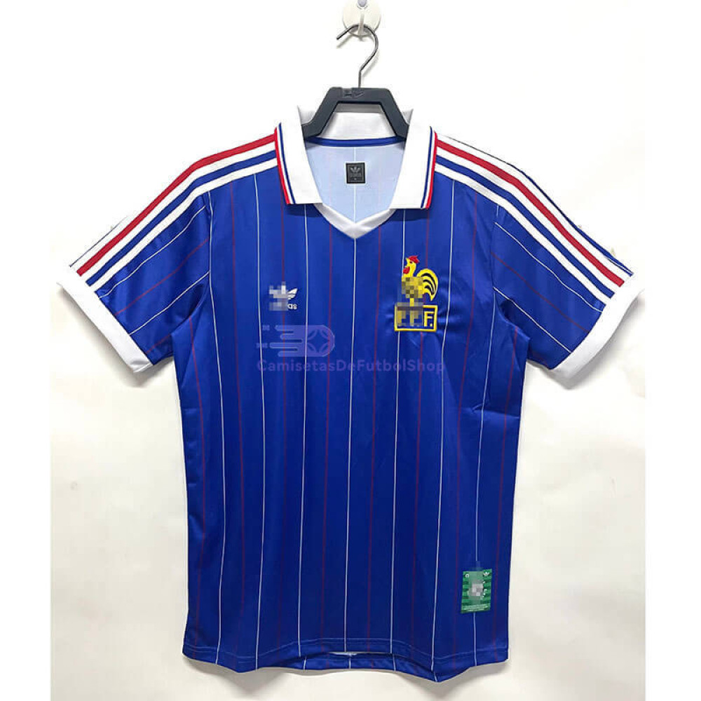 Camiseta Francia 1982 1ª Equipación Retro