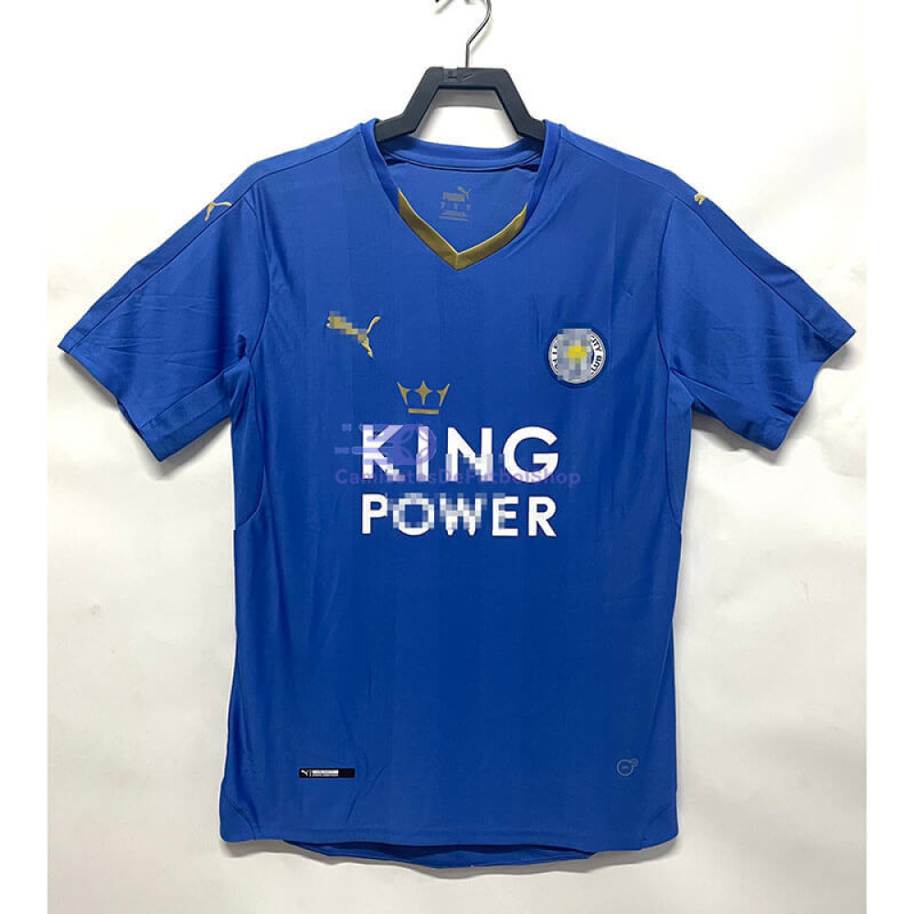 Camiseta Leicester City 2015/16 1ª Equipación Retro
