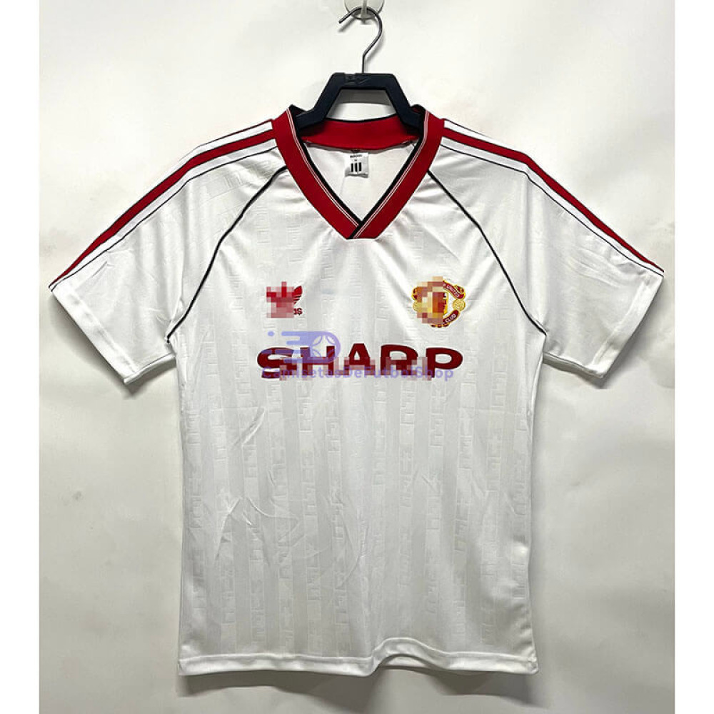 Camiseta Manchester United 1988/90 2ª Equipación Retro