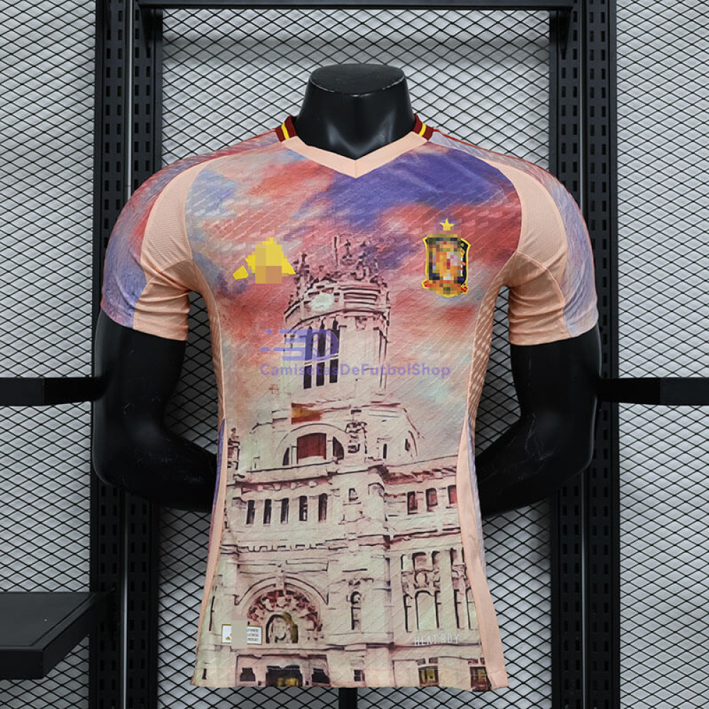 Camisetas España Rosa 2024 (EDICIÓN JUGADOR)