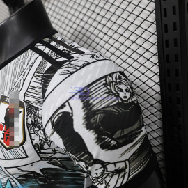 Camiseta Japón 2024 Blanco/Negro/Azul Dragon Ball (EDICIÓN JUGADOR)
