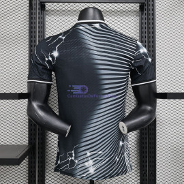 Camiseta Real Madrid Negro/Blanco/Gris 2024/2025 (EDICIÓN JUGADOR)