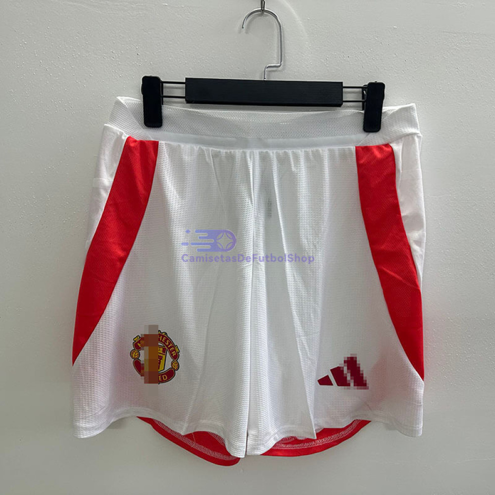 Pantalón Corto Manchester United 2024/2025 1ª Equipación (EDICIÓN JUGADOR)