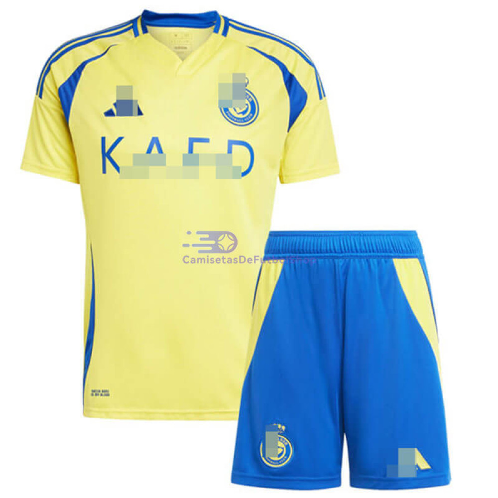 Camiseta Al-Nassr FC 2024/2025 1ª Equipación Niño Kit