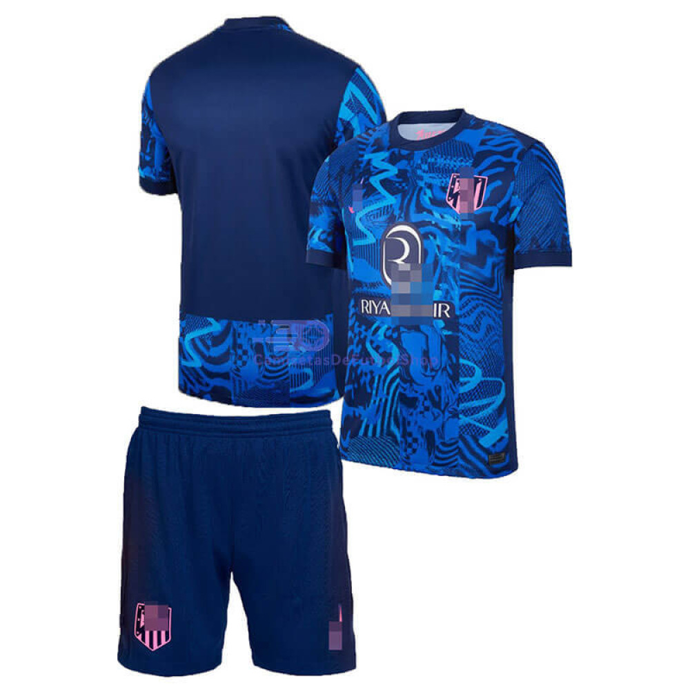 Camiseta Atlético de Madrid 2024/2025 3ª Equipación Niño Kit