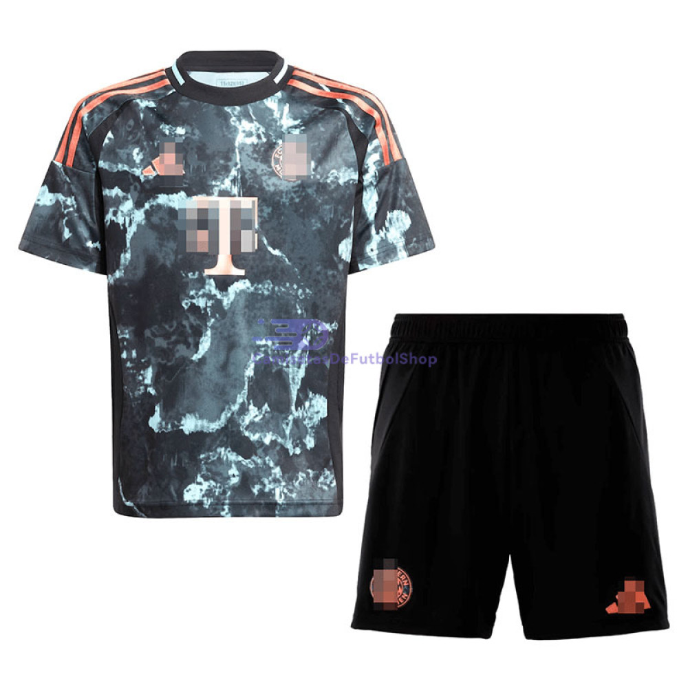 Camiseta Bayern Múnich 2024/2025 2ª Equipación Niño Kit