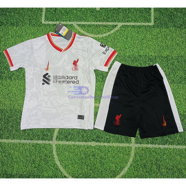 Camiseta Liverpool 2024/2025 3ª Equipación Niño Kit