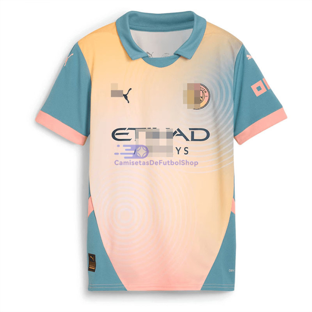 Camiseta Manchester City 2024/2025 Cuarta Equipación