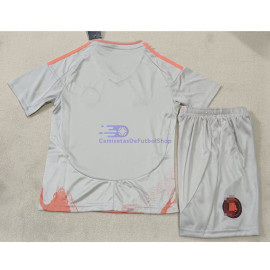 Camiseta AS Roma 2024/2025 2ª Equipación Niño Kit