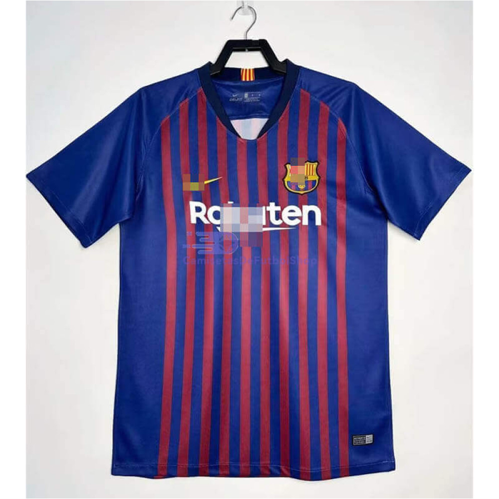 Camiseta Barcelona 2018/19 1ª Equipación Retro