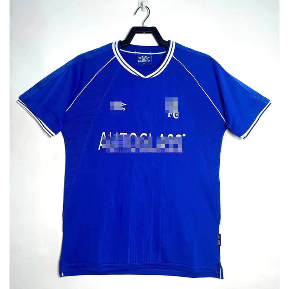 Camiseta Chelsea 1999/01 1ª Equipación Retro