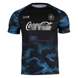 Camiseta de Entrenamiento Napoli Negro/Azul 2024/2025