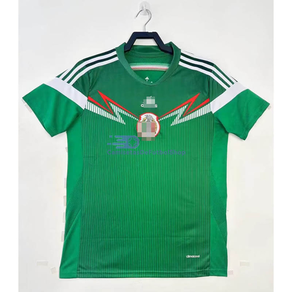 Camiseta México 2014 1ª Equipación Retro