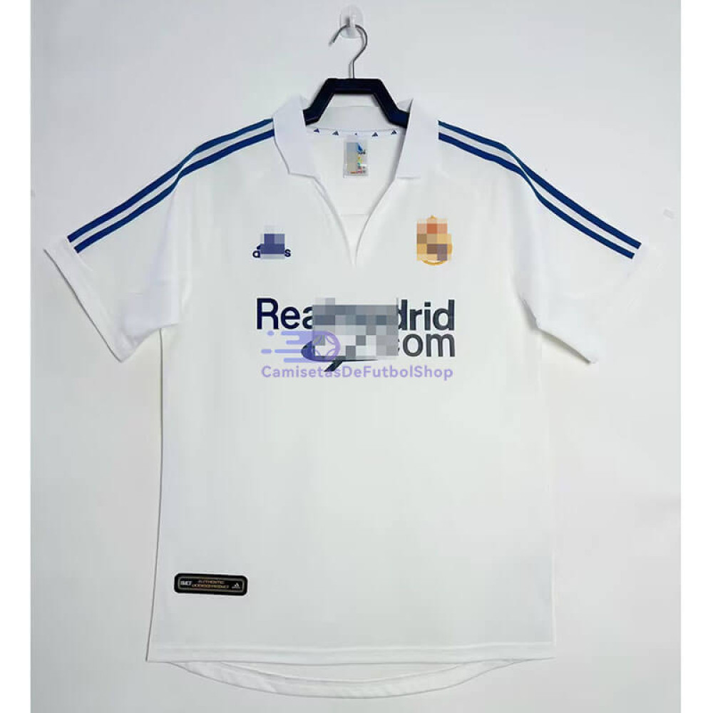 Camiseta Real Madrid 2001/02 1ª Equipación Retro