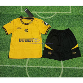 Camiseta Wolverhampton Wanderers 2024/2025 1ª Equipación Niño Kit