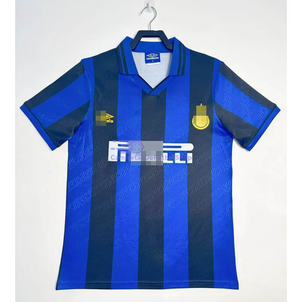 Camiseta Inter de Milan 1995/96 1ª Equipación Retro