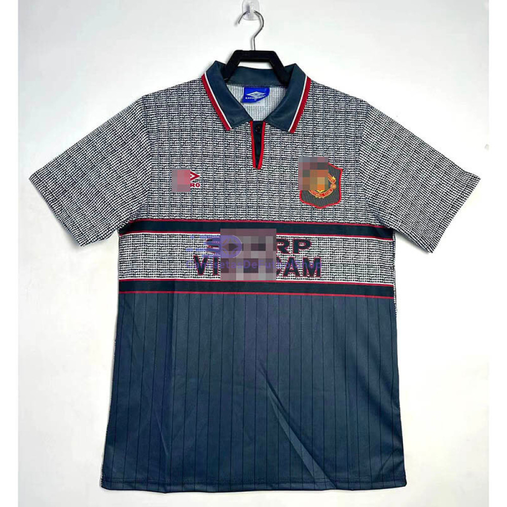 Camiseta Manchester United 1995/96 2ª Equipación Retro