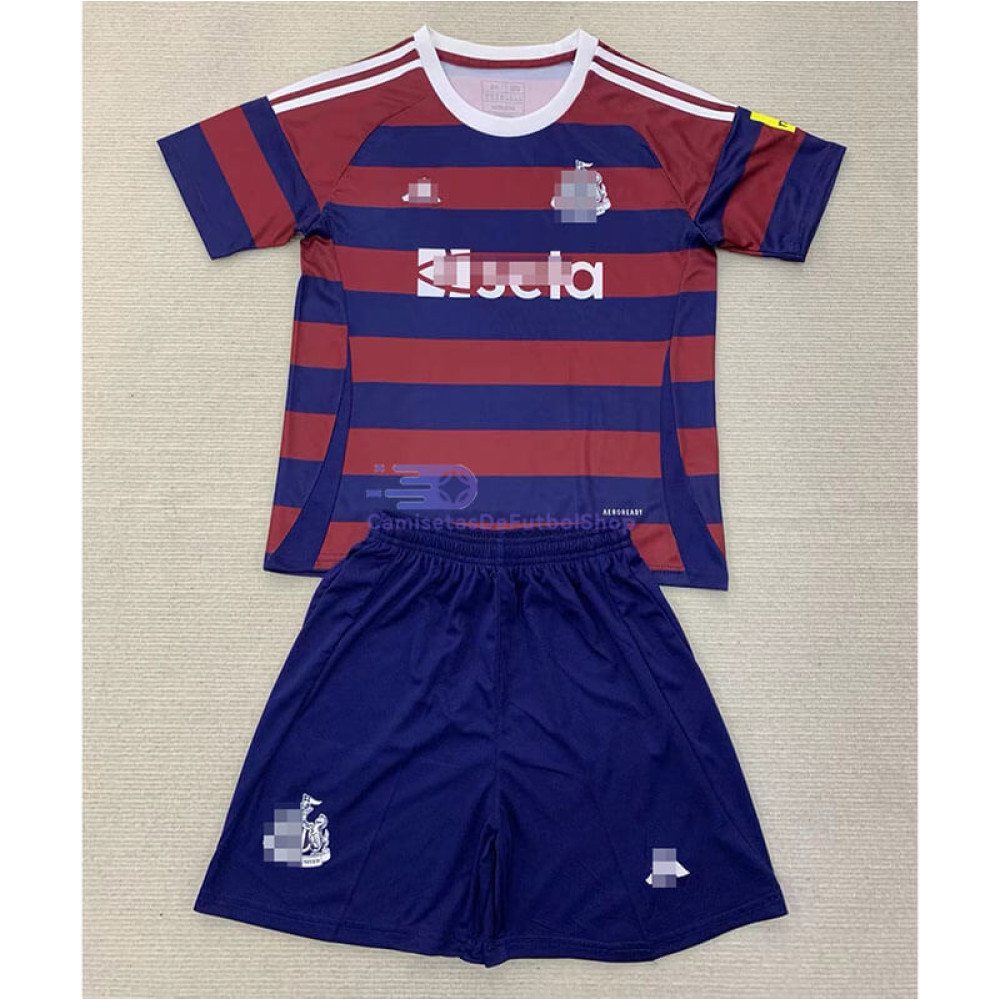 Camiseta Newcastle United 2024/2025 2ª Equipación Niño Kit
