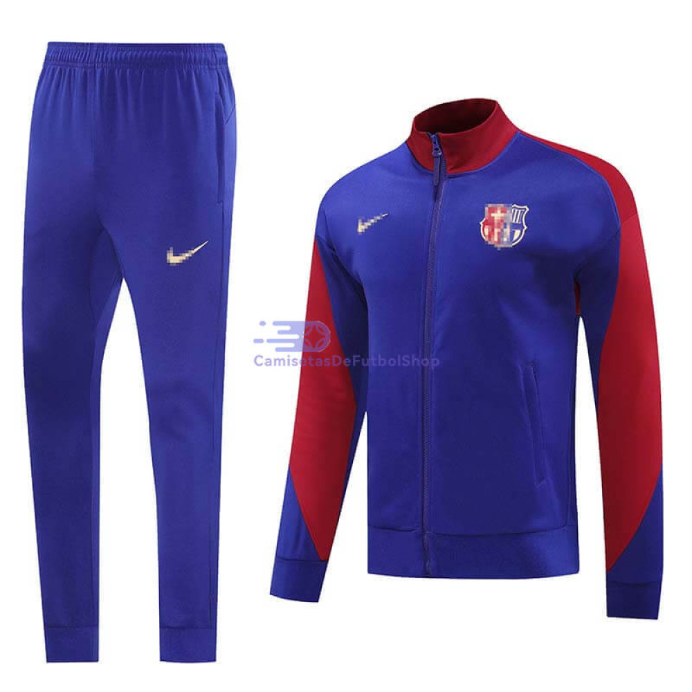 Chandal Barcelona Azul Real/Rojo 2024/2025