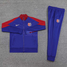 Chandal Barcelona Azul Real/Rojo 2024/2025