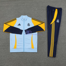 Chandal Real Madrid Azul Claro/Amarillo 2024/2025