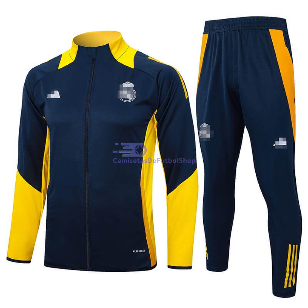 Chandal Real Madrid Azul Marino/Amarillo 2024/2025