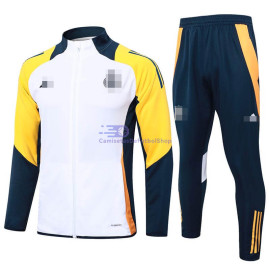 Chandal Real Madrid Blanco/Amarillo 2024/2025