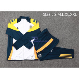 Chandal Real Madrid Blanco/Amarillo 2024/2025