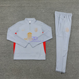 Sudadera De Entrenamiento Arsenal Gris 2024/2025 Kit
