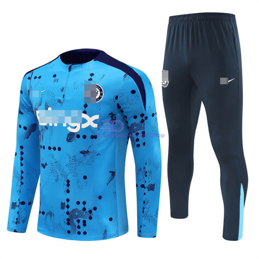 Sudadera de Entrenamiento Chelsea FC Azul 2024/2025 Kit