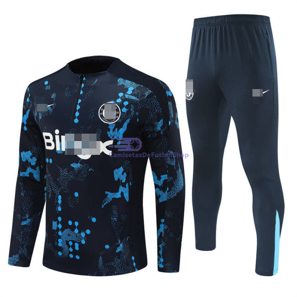 Sudadera de Entrenamiento Chelsea FC Azul Marino 2024/2025 Kit