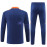 Sudadera de Entrenamiento Manchester United 2024/2025 Azul Marino/Naranja Kit