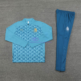 Sudadera de Entrenamiento Olympique Marsella Turquesa  2024/2025 Kit