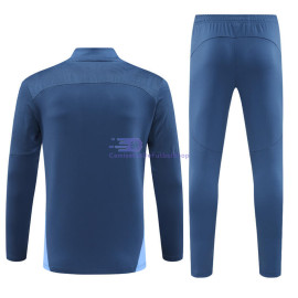 Sudadera de Entrenamiento Manchester City Azul 2024/2025 Kit