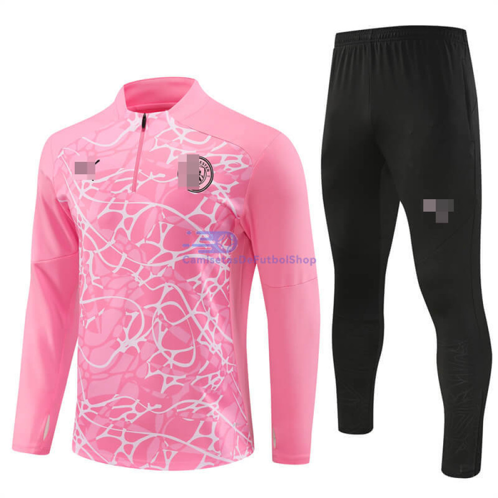 Sudadera de Entrenamiento Manchester City Rosa 2024/2025 Kit