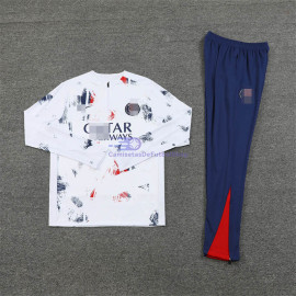 Sudadera de Entrenamiento PSG Blanco 2024/2025 Kit