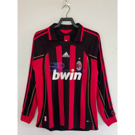 Camiseta AC Milan 06/07 1ª Equipación Retro ML