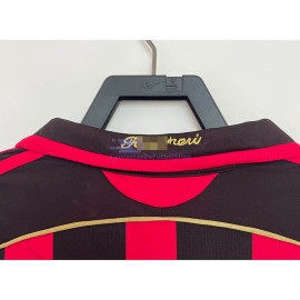 Camiseta AC Milan 06/07 1ª Equipación Retro ML