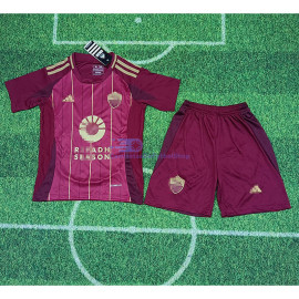 Camiseta AS Roma 2024/2025 1ª Equipación Niño Kit