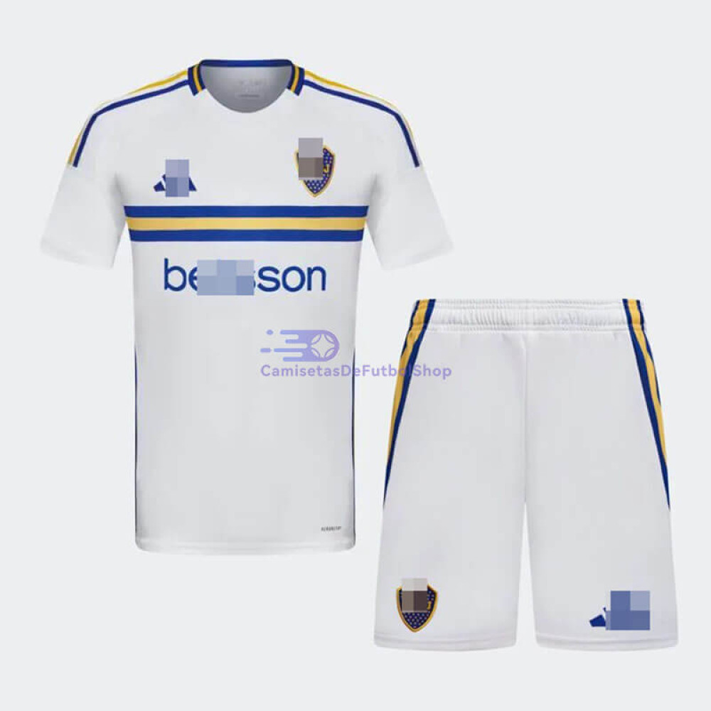 Camiseta Boca Juniors 2024/2025 2ª Equipación Niño Kit