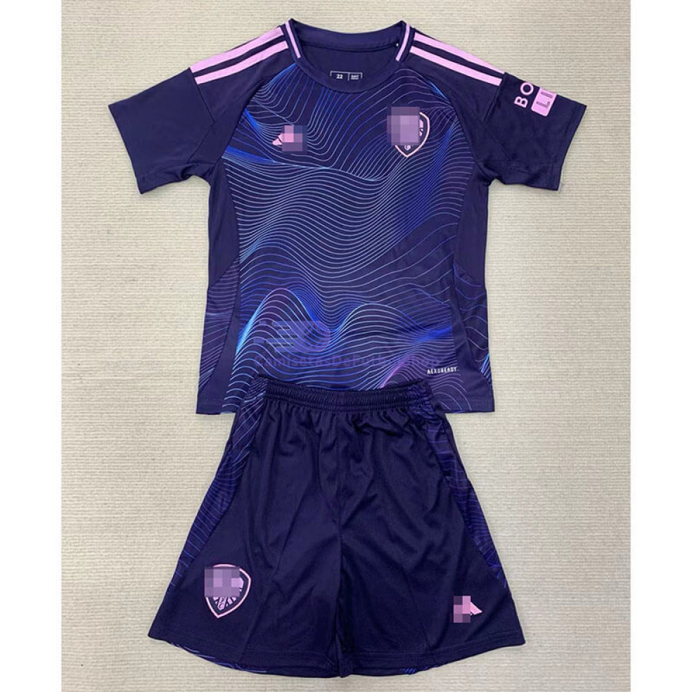 Camiseta Leeds United 2024/2025 3ª Equipación Niño Kit