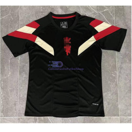 Camiseta Manchester United Negro/Blanco/Rojo 2024/2025