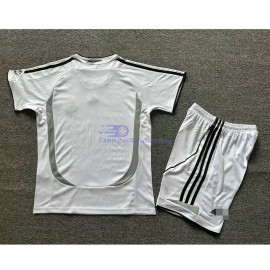 Camiseta Real Madrid 2006/07 1ª Equipación Retro Niño Kit