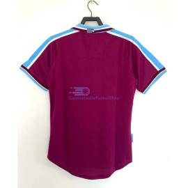 Camiseta West Ham United 99/01 1ª Equipación Retro