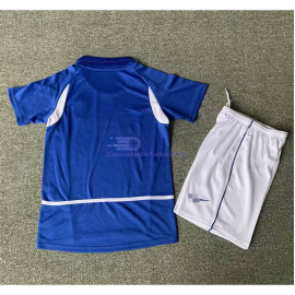 Camiseta Brasil 2002 2ª Equipación Retro Niño Kit